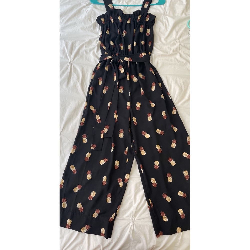 Kate spade jumpsuit with pineapple pattern